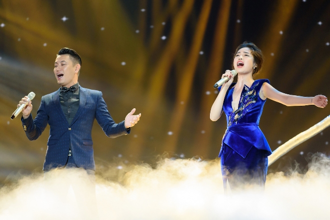 Cặp đôi hoàn hảo: Giang Hồng Ngọc cùng 'soái ca' Phúc Lâm song ca nồng cháy